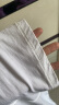 罗蒙（ROMON）2件装纯棉短袖t恤春夏圆领休闲百搭纯色打底短袖男T02白黑2XL 晒单实拍图