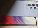 古雷斯 适用三星A53手机壳 Galaxy A53手机壳 镜头全包超薄磨砂防摔防指纹男女款硅胶软壳-优雅黑 实拍图