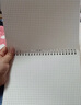 誉品笔记本本子 牛皮pp封面线圈本 学生用日记本大学生考研练习本螺旋本加厚记事本文具用品 A5网格PP本/3本装【共360页】 实拍图