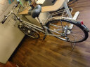 Maruishi日本自行车无链条传动轴成人城市通勤车27寸铝合金内变速代步单车 HNA2633浅玻璃黑26寸 实拍图