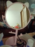 惠寻  京东自有品牌   猫耳圆镜高清台式旋转化妆镜 实拍图