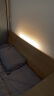 源氏木语 全实木床现代简约橡木大床北欧小户型卧室夜灯双人床 原木色低铺单床1.5*2m 实拍图