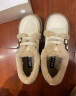 百丽学院风毛毛鞋女23冬季新商场同款牛皮乐福鞋A3Z1DAM4 米白 36 晒单实拍图