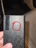 得力（deli）随身便携商务名片盒 男女办公皮面名片夹高档荔枝纹 磁吸扣合 办公用品 加厚牛皮名片盒-荔枝条纹 7628 实拍图