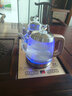 开品 煮茶器 全自动上水电热茶壶蒸煮烧茶器 桶装水净水器煮茶消毒烧水壶 手柄上水电多尺寸嵌入式茶具 1L 金色尺寸23X37CM煮茶-烧水 桶水款 自动上水系列 实拍图