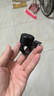 山地车自行车铃铛隐形Q铃铛车把环形铝合金隐形铃小巧易安装 黑色 1个 实拍图