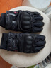 外星蜗牛AT65P金标P棉摩托车骑行手套冬男女防水防滑保暖机车装备触屏 AT65P黑色（升级版） XL 实拍图