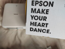 爱普生（EPSON）EF-15B/15W/15E投影仪 3LCD高亮家庭影院智能投影机家用卧室电视手机投屏大屏 EF-15W【白色款0.62大芯片 3LCD技术】 实拍图