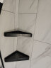 摩恩（MOEN） 卫生间挂件浴巾架毛巾杆毛巾架浴室太空铝挂件珂龙系列黑色 置物篮附刮水器(黑色） 实拍图