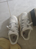 FILA 斐乐官方女鞋ROSETTA摩登板鞋春新款斑斓鞋运动鞋休闲鞋 白中白/南极灰-BA 37.5 实拍图