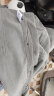 皮尔卡丹高档纯棉灯芯绒长袖衬衫男士春秋新款条绒外穿休闲工装衬衣外套 深灰 XL (体重125-150斤) 晒单实拍图