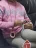 北极绒女童毛衣儿童毛衣女2026新款加绒加厚保暖衣服中大童洋气针织内搭 粉色（加绒) 150 cm 晒单实拍图