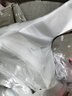 润欣 背心式保鲜袋透明超市连卷加厚家用手提白色食品袋厚度大于0.025毫米 40*60cm[50只/捆 共3捆150只] 实拍图