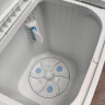 小天鹅（LittleSwan）双桶双缸洗衣机半自动 12公斤超大容量 喷淋漂洗强力去污 以旧换新 洗大件 操作简便 TP120-S998 实拍图