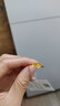 周六福七夕情人节礼物黄金戒指女款足金999花朵桃花指环 计价 14号-2.86g 实拍图