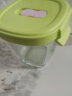 babycare婴儿辅食盒玻璃宝宝辅食保鲜工具便携防漏蒸煮冷冻储存青+粉220ml 实拍图