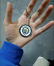 曼联阿森纳拜仁皇马巴萨曼城双面队徽足球球迷周边礼物金属钥匙扣 曼城双面队徽钥匙扣1个 晒单实拍图