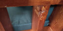 幸福度新中式沙发全实木家具组合现代家用客厅小户型冬夏两用经济型沙发 三人位【柚木色】 其他 晒单实拍图