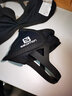 萨洛蒙（Salomon） 户外运动舒适阻隔异物防泥沙套越野徒步装备 TRAIL GAITERS 黑色-低帮 329166 L 实拍图