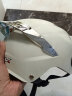 IVISDOM新国标头盔3C认证电动车夏季女士防晒半盔男士摩托车轻便电瓶车安全帽706白 实拍图