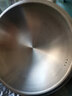 欧德罗食品级304不锈钢18/10不锈钢锅盖32/34/36cm一体成型带汽孔锅盖 28cm带汽孔钢盖 实拍图