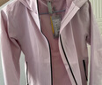 蕉内（Bananain）【赵露思同款】氧气301Proof女士冲锋衣防风户外短外套秋冬 【赵露思同款】薄雾粉 M 实拍图