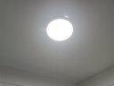 千帐灯LED吸顶灯客厅简约原实木日式榻榻米防蓝光无频闪北欧卧室过道灯 圆30CM【原木】24W 节能LED暖光 实拍图