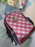 UnMeunme儿童书包 小学生男初中女书包双肩背包一年级书包男女 3-9 3253S红格 小挂件+腰扣 实拍图