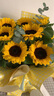 百花馆情人节鲜花向日葵真花束玫瑰花生日礼物送老师女友同城配送小时达 旗开得胜|BB68 实拍图