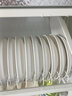云鸿陶瓷碗碟套装家用景德镇简约78头碗筷陶瓷器吃饭套碗盘子中式组合餐具 78头配汤古(七彩) 实拍图