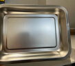 美厨（maxcook）304不锈钢盘子方盘 加深方盘长方形餐盘 烧烤托盘27cm MCFT6579 实拍图