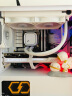 九州风神（DEEPCOOL） 冰元素 冰魔方 冰果CPU水冷散热器 240/360水冷 支持1700多平台扣具 冰元素240 白【ARGB幻彩】 实拍图