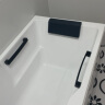 摩恩阳光系列家用亚克力浴缸小户型成人恒温加热冲浪按摩独立加深泡澡浴池 空缸1.2- 1.7m 1.4M 实拍图