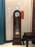 meishijia美时嘉现代百搭落地坐钟客厅别墅实木立钟德国赫姆勒机械报时钟表 德国赫姆勒四音 实拍图