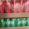 可口可乐（Coca-Cola）雪碧Sprite柠檬味汽水碳酸饮料330ml*24罐摩登罐 整箱装 实拍图