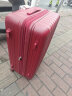 爱华仕行李箱男拉杆箱女大容量陪嫁旅行箱24英寸密码箱可扩展箱中国红 实拍图