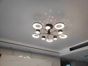 雷士（NVC）北欧轻奢氛围感吊灯客厅吊灯餐厅吊灯中山灯具卧室灯饰全屋套餐 10头+餐吊套餐【四室两厅A】 实拍图