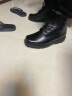 3515强人男靴羊毛保暖耐磨男靴男冬季休闲系带军毛靴马丁靴男  JC6-CD15070 毛靴 46 实拍图