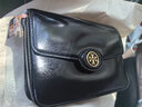 汤丽柏琦（Tory Burch）TB女包 ROBINSON漆皮单肩斜挎包143122 001黑色新年礼物 实拍图