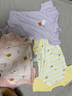 巴拉巴拉新生儿衣服宝宝睡衣爬服哈衣包屁衣夏装全棉薄款舒适萌 红色调00366 80cm 实拍图