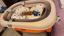 世纪宝贝（babyhood）儿童洗澡桶婴幼儿浴桶宝宝新生儿游泳泡澡桶小孩可折叠浴缸洗澡盆 【升级款】橙+脸盆*2(赠礼包) 实拍图