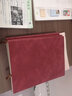 嘉然恒 商务笔记本子b5大号简约工作记事本办公文具加厚学生考研日记本会议记录本广告位定制-B5酒红色 实拍图