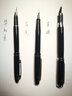 毕加索（pimio）钢笔签字笔男女士商务办公成人学生用0.5mm墨水笔安格丽丝系列608亮黑 实拍图
