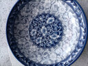 参宝复古风餐具中式青花瓷盘子菜盘家用碟子复古风圆形饭盘汤盘子 5.5英寸圆形小吃碟/一个装 13.5cm 实拍图