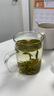 汉山2025新茶春茶汉中仙毫明前采摘高山雀舌绿茶新茶叶可冷泡绿茶 H1杯子套装 100g*1罐 配礼品袋茶礼 实拍图