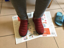 布瑞京冬季棉鞋老北京布鞋保暖羊毛鞋中老年男女休闲鞋轻便软底老人鞋 红色女款羊毛 40 (250mm) 实拍图