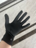 迪卡侬户外跑步轻薄舒适保暖触屏手套纯黑色S-4564121 实拍图