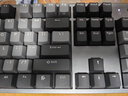 DURGOD 杜伽87/104键笔记本电脑PBT键帽机械键盘全键无冲（办公游戏电竞吃鸡键盘） TAURUS K310深空灰 樱桃轴无光 红轴 实拍图