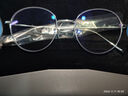 普莱斯（pulais）防蓝光防辐射近视眼镜男钛合金文艺复古眼镜框架可配镜女813A 实拍图