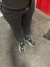 望了型 裤子男秋冬季加绒裤新款加厚休闲裤男宽松束脚男士运动裤子男装 红标束脚【绒】深灰+黑色 2条 4XL 实拍图